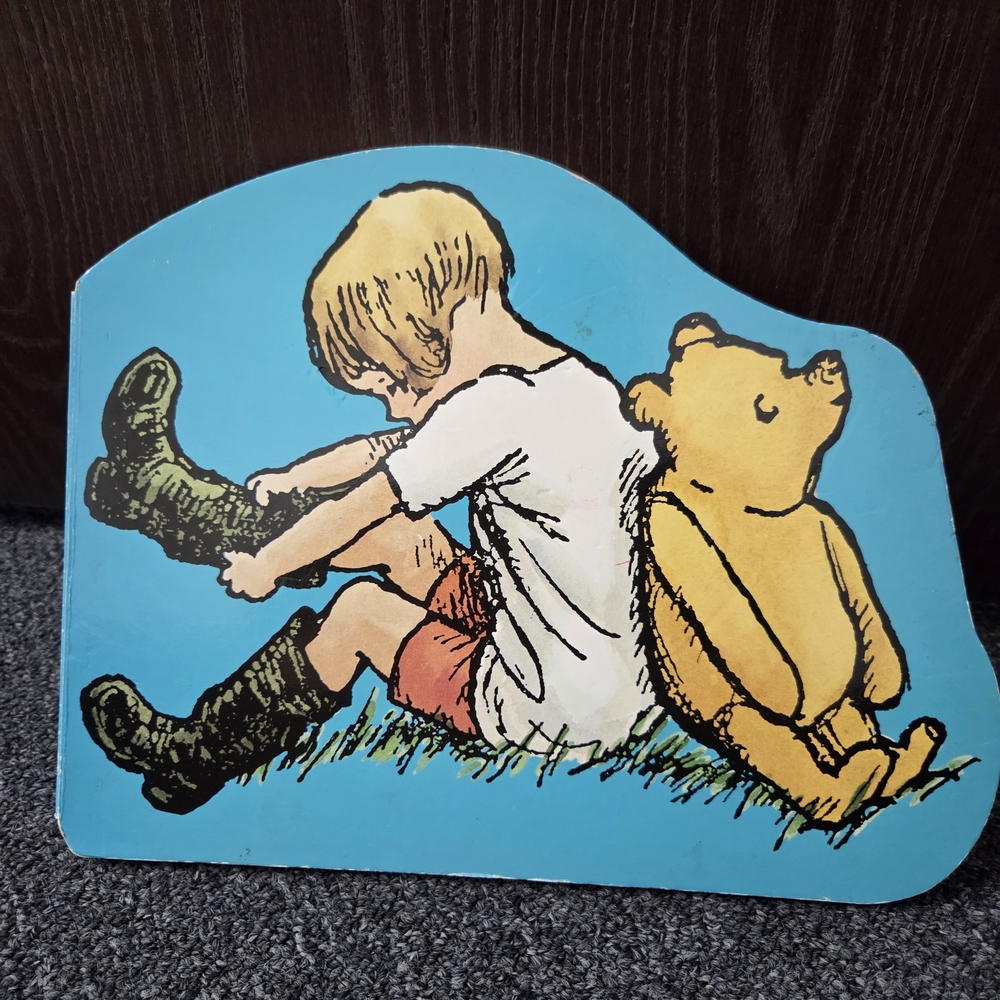 Children's Book with Blue Cover